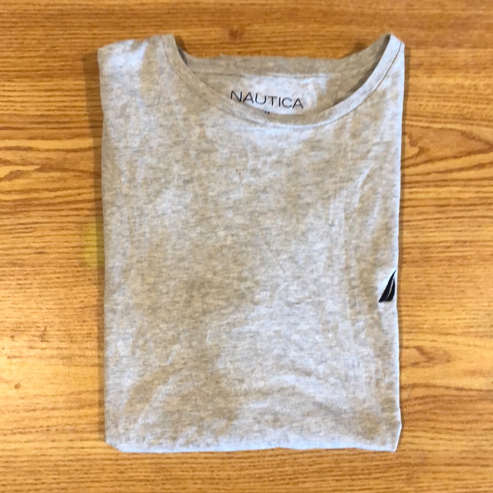 Nautica Heather Grey T-Shirt